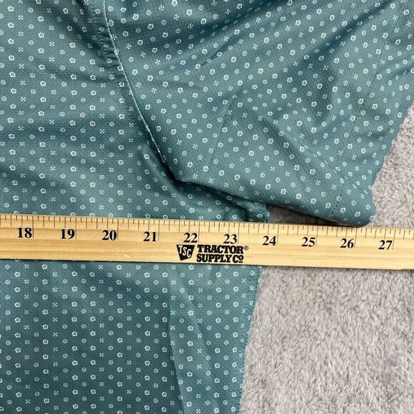 NEW Jachs New York Men's XL Short Sleeved Shirt Light Blue & White Dotted - Picture 6 of 10